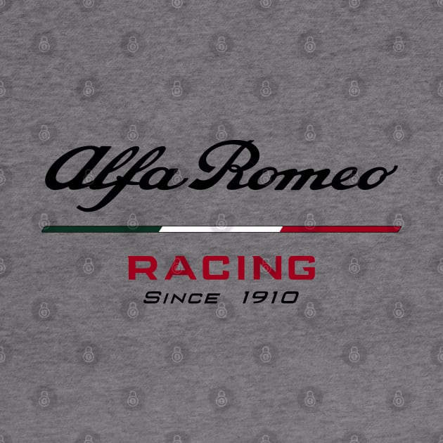 Alfa Romeo Racing F1 (visit:  fmDisegno.redbubble.com for full range) by fmDisegno